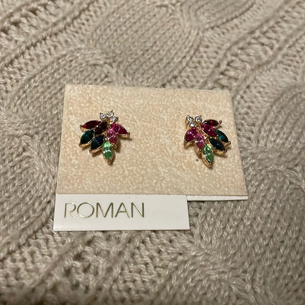 Vintage pierced earrings